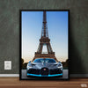 Bugatti Eifell Tower | Car Poster Wall Art