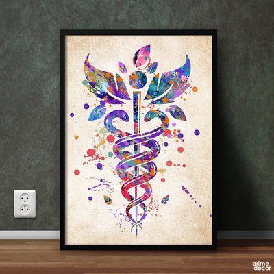 Medical Symbol Colorful | Poster Wall Art - Prime Décor