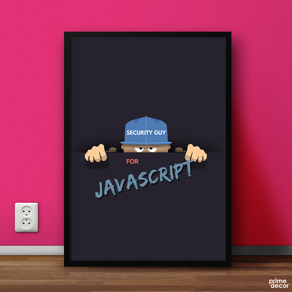 For Javascript| Programming Poster Wall Art - Prime Décor