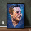 Elon Musk Vector Art  | Figure Poster Wall Art