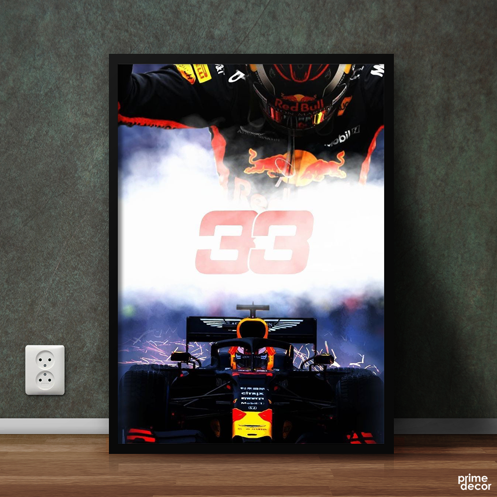 Max Verstappen F1 Formula 1 | Sports Poster Wall Art - Prime Décor