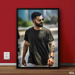 Royal Challenger Virat Kohli | Sports Poster Wall Art - Prime Décor