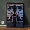 BMW Bike & BMW Car | Car & Bike Poster Wall Art - Prime Décor