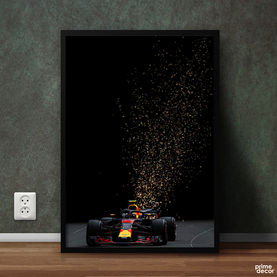 RedBull Verstappen | Car Poster Wall Art - Prime Décor