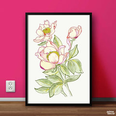 HelleBore Flower Digital Painting | Poster Wall Art - Prime Décor