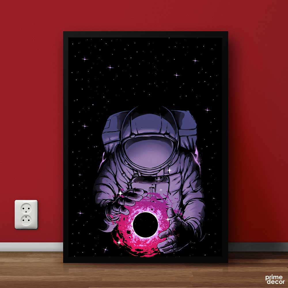 Fingerprint Astro  | Space Poster Wall Art - Prime Décor