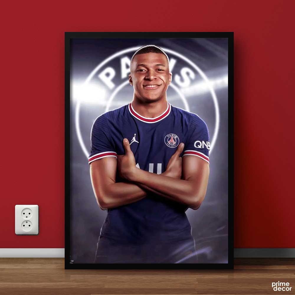 Mbappe Vol 1  | Sports Poster Wall Art - Prime Décor