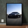 Nissan GTR Black Car | Poster Wall Art - Prime Décor