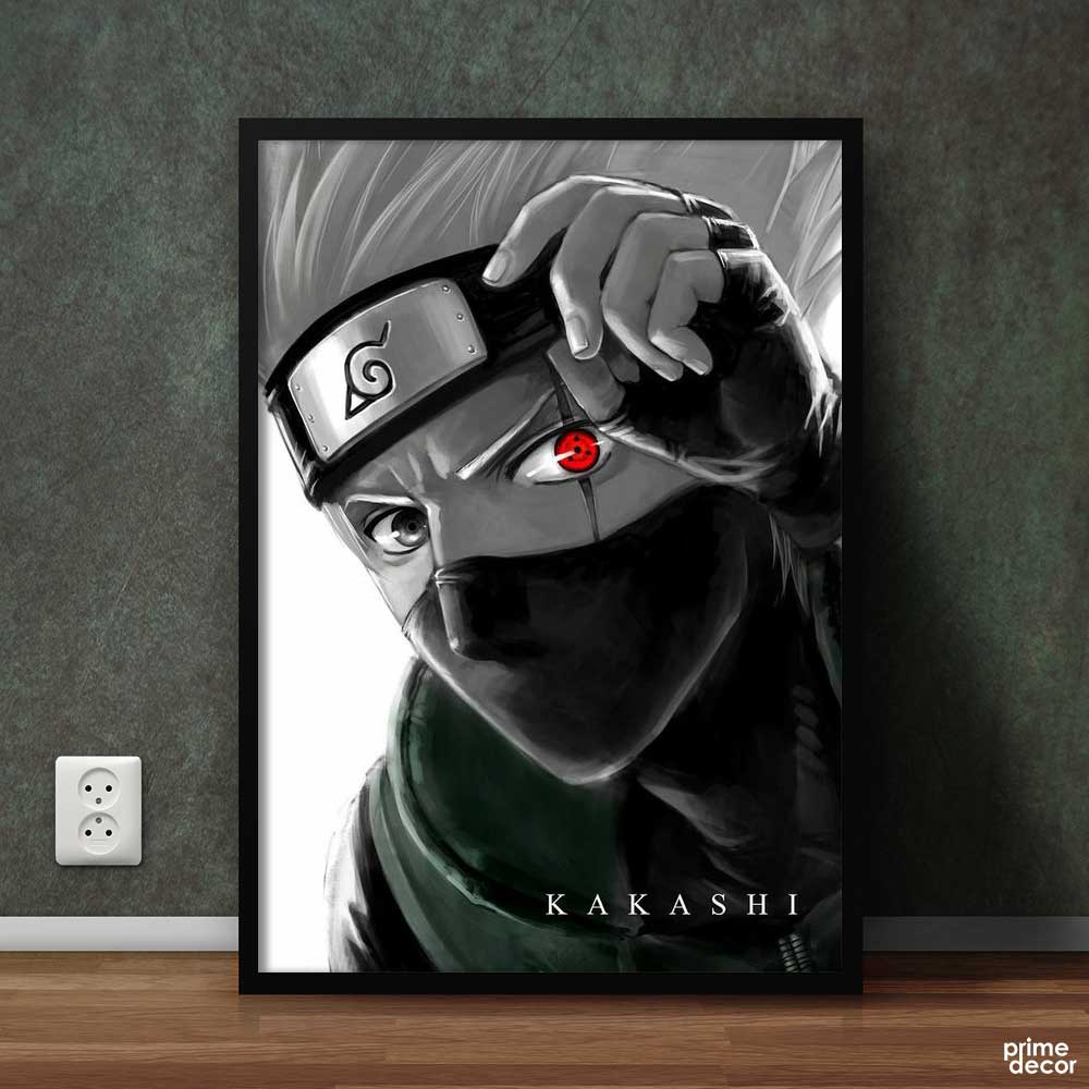 Hatake Kakashi Naruto | Anime Poster Wall Art - Prime Décor