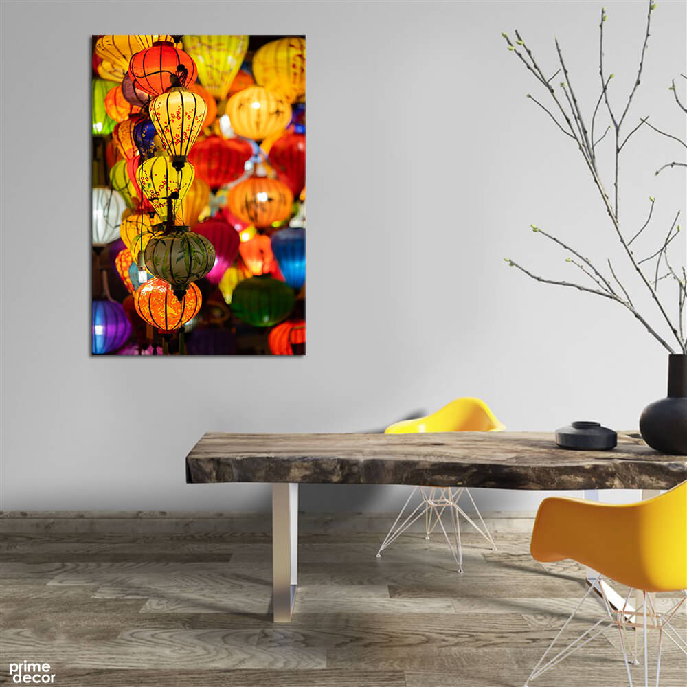 Colorful Hanging Lamps | Fashion Wall Art - Prime Décor