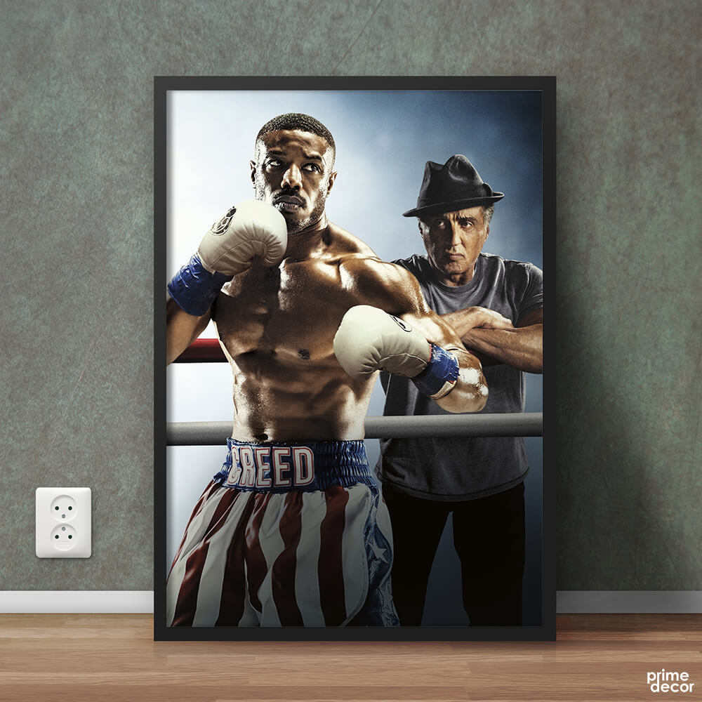 Creed 2 Rocky (2018) | Movie Poster Wall Art - Prime Décor