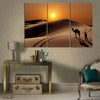 Desert Sunset (3 Panel) Nature Wall Art