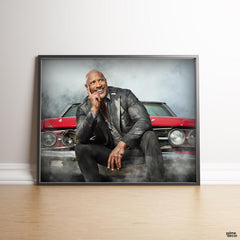 Dwayne Johnson Rock | Movies Poster Wall Art - Prime Décor