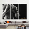 Fighter Boxer (3 Panel) Sports Wall Art