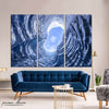 Glacier Ice Cave (3 Panel) Abstract Wall Art