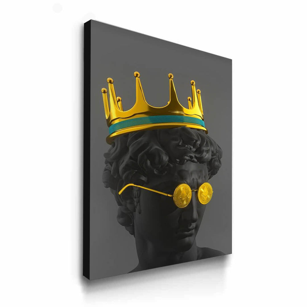 Gold Glasses Statue - Prime Décor