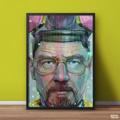 Heisenberg Walter White Breaking Bad | Movie Poster Wall Art - Prime Décor