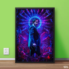 John Wick in Gun's Circle | Movies Poster Wall Art - Prime Décor