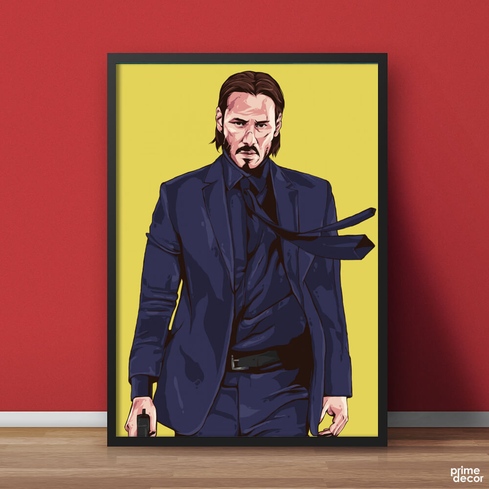 John Wick Parabellum | Movie Poster Wall Art - Prime Décor