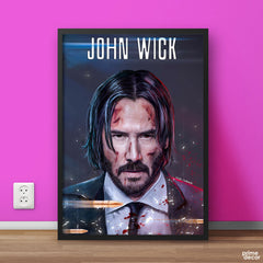 John Wick Portrait | Movies Poster Wall Art - Prime Décor