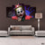 Joker Wearing Hat & Pointing (5 Panel) Movie Wall Art