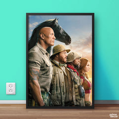 Jumanji The Next Level 2019 | Movie Poster Wall Art - Prime Décor