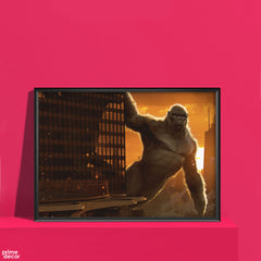 Kong Hanging From Building | Movie Poster Wall Art - Prime Décor