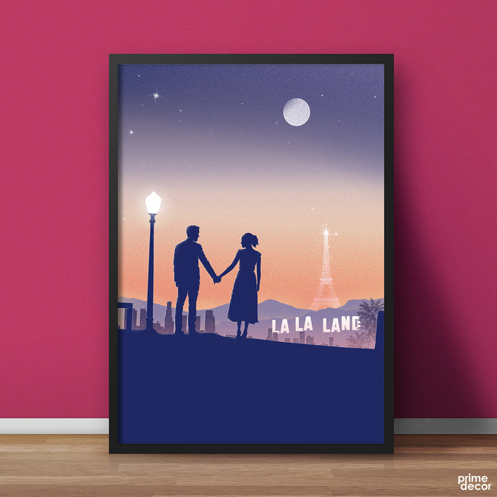 La La Land 2016 | Movie Poster Wall Art - Prime Décor