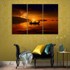 Lake At Sunset (3 Panel) Nature Wall Art