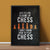 Life Is Like A Game of Chess Chalk Design | Funny Poster Wall Art
