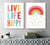 Live Life Happy (Set of 2) Nursery Poster Art
