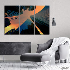 London Buildings (3 Panel) Architecture Wall Art - Prime Décor