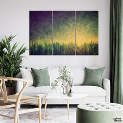Long Grass Brush Paint (3 Panel) Digital Wall Art - Prime Décor