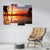 Marvelous Sunset Reflection in the Lake (4 Panel) Nature Wall Art