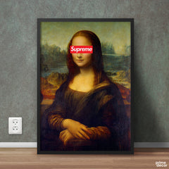 Mona Lisa Supreme Design | Classic Poster Wall Art - Prime Décor