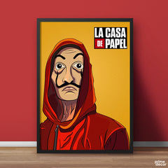 Money Heist La Casa De Papel | Movies Poster Wall Art - Prime Décor