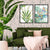 Nordic Natural Aloe Leaves (2 Panel) Floral Wall Art