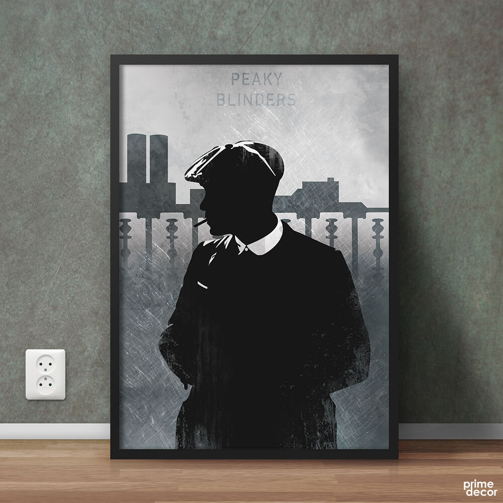 Peaky Blinder Silhouette | TV Poster Wall Art - Prime Décor