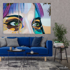 Picturing Resilience (3 Panel) Graffiti Wall Art - Prime Décor