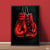 Red Boxing Gloves | Sports Poster Wall Art