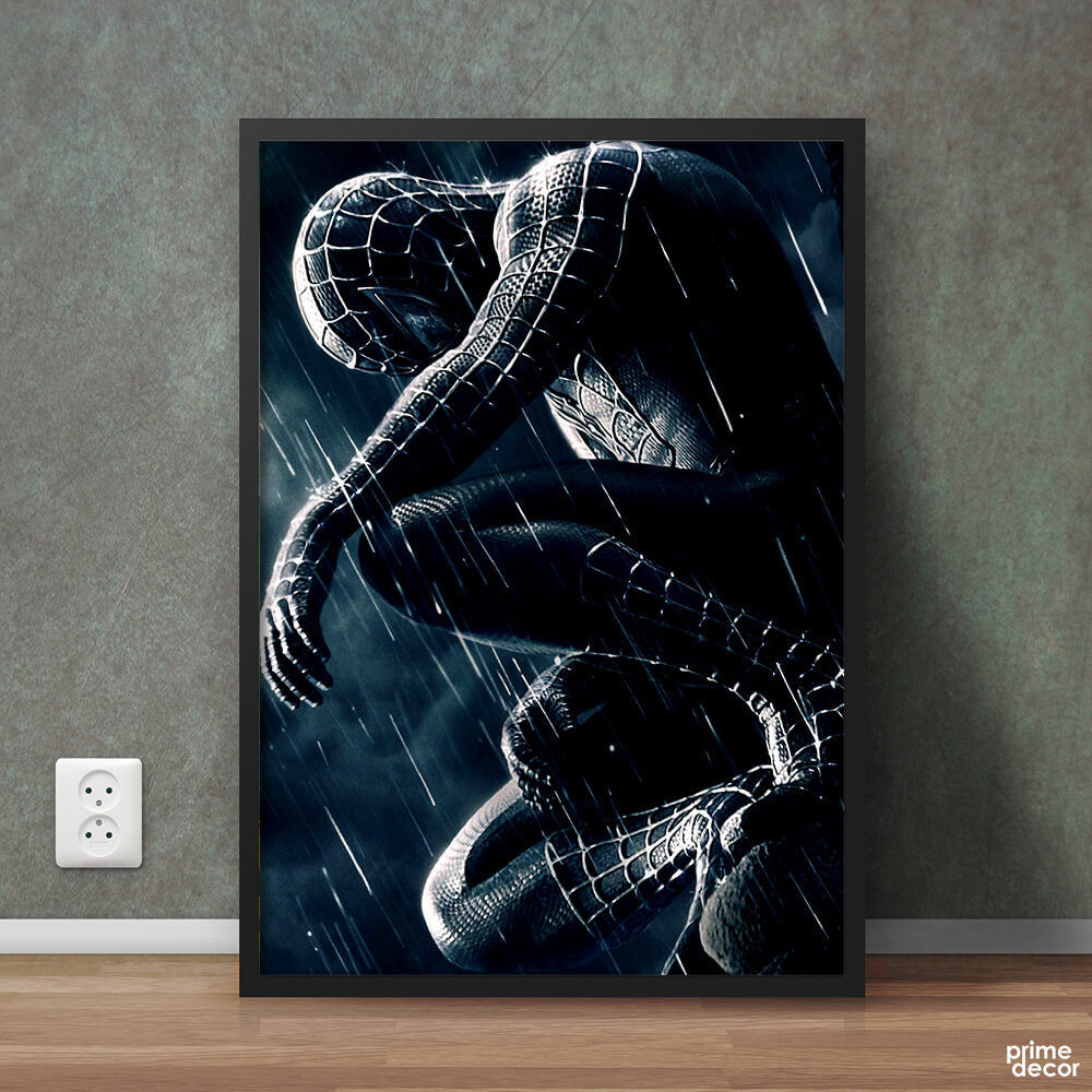 Spider Man In Action Design Art | Movie Wall Art - Prime Décor