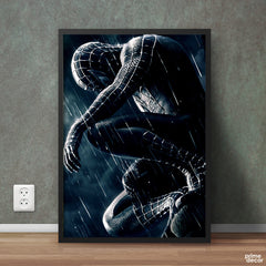 Spider Man In Action Design Art | Movie Wall Art - Prime Décor