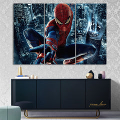 The Amazing Spider Man (3 Panel) Movie Wall Art - Prime Décor