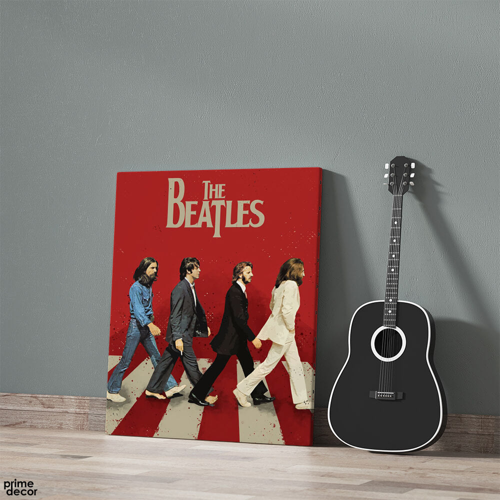 The Beatles Band | Music Poster Wall Art - Prime Décor