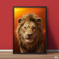 The Lion King Stare Game Wall Art - Prime Décor