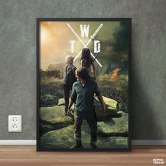 The Walking Dead AMC | Movie Poster Wall Art - Prime Décor
