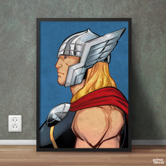 Thor Sideview Marvel Avengers | Movie Poster Wall Art - Prime Décor