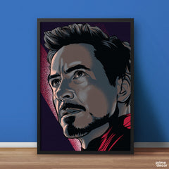 Tony Stark Iron Man | Movie Poster Wall Art - Prime Décor