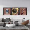 Top-Tier Luxury Watches (3 Panel) Fashion Wall Art