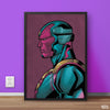 Vision Sideview Marvel Avengers | Movie Poster Wall Art